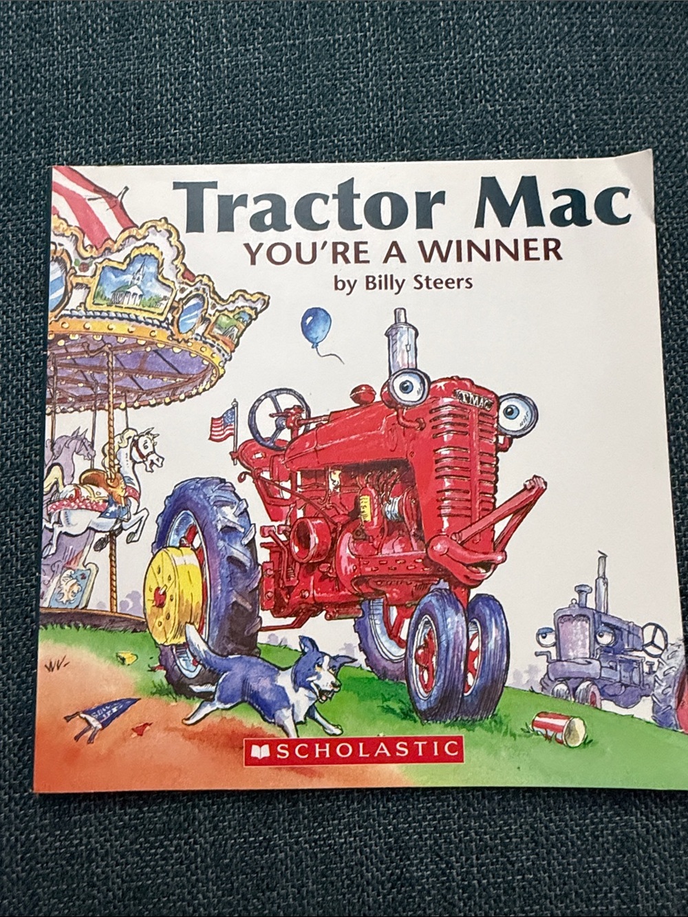 Scholastic Tractor Mac You're a Winner - toddler book
